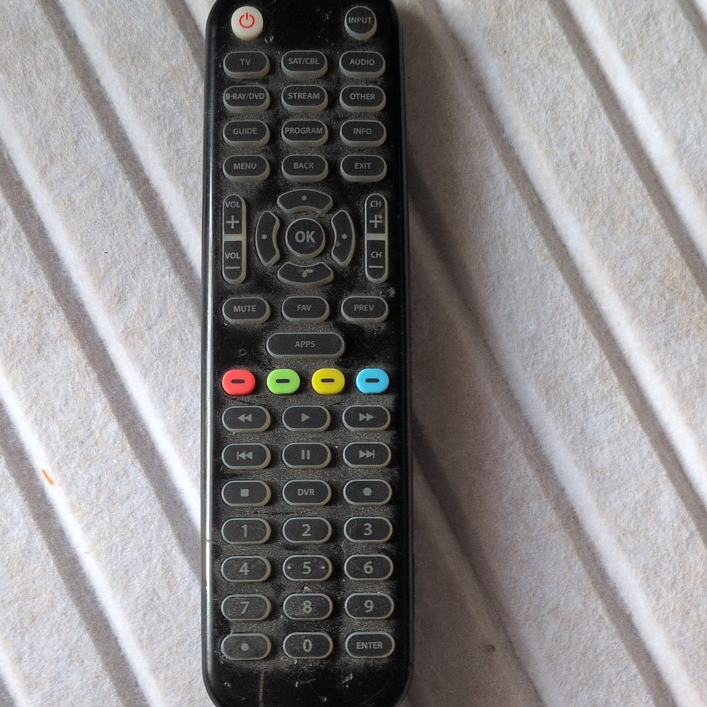 ONN 100008755/PCL-4 Universal Remote Control Black  Wireless MPN 100008755 PCL-4
